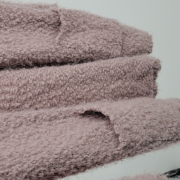 Altar’d State Pink Knitted Sweater Cardigan With Front Pockets Size S - Picture 7 of 13